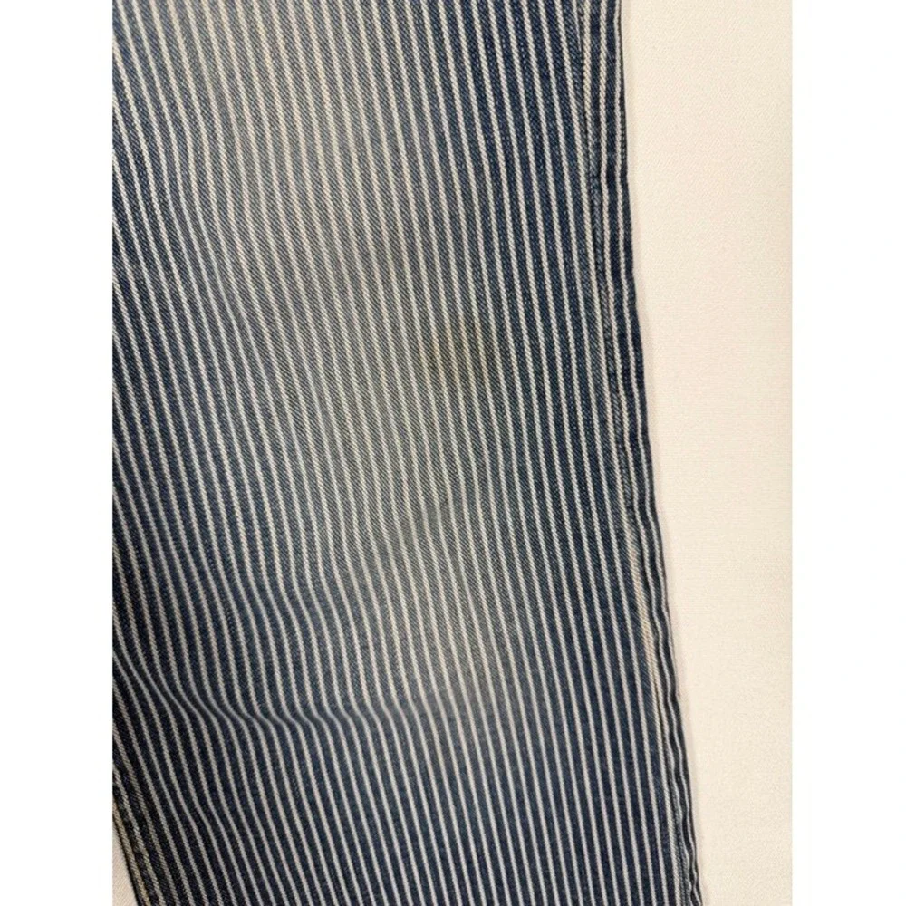 Paperdenim&cloth Southern Pacific Hickory Stripe Jeans Blue White 2-MOD-RS 32x33